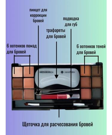 Rose Beauty Eyebrow shadows and century set - Buy Online on GoSupps.com