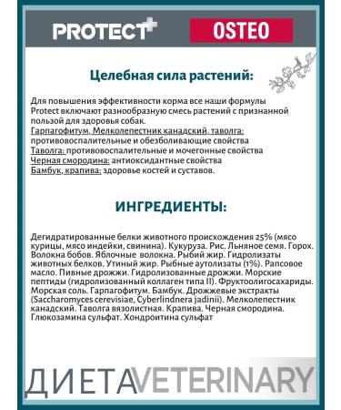 Flatazor New Feed for dogs with chondroprotector Protect Osteo 2kg - Buy Online on GoSupps.com