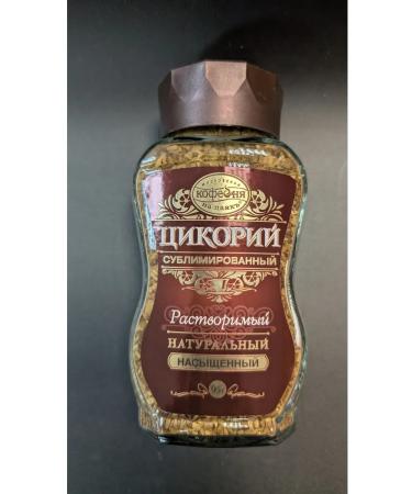 MOSCOW COFFEE SHOP ON SHARES Chicory manual transmission "Saturated" sublimated 95 g of st.