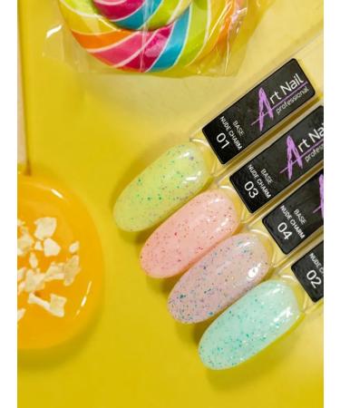 Professional Nail Art Set of nails camouflage color with sparkles4 pcs - Buy Online on GoSupps.com