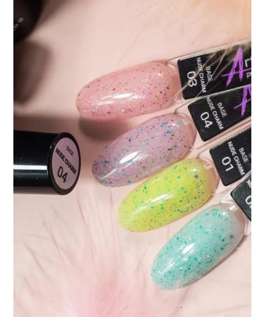 Professional Nail Art Set of nails camouflage color with sparkles4 pcs - Buy Online on GoSupps.com