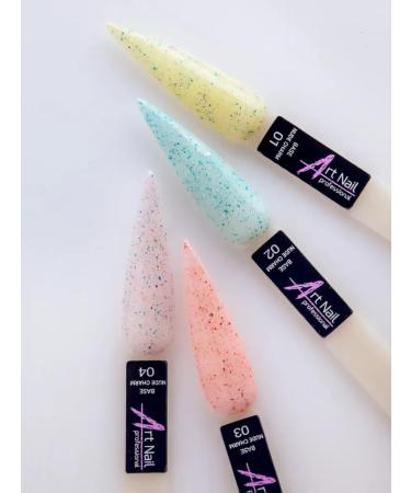 Professional Nail Art Set of nails camouflage color with sparkles4 pcs - Buy Online on GoSupps.com