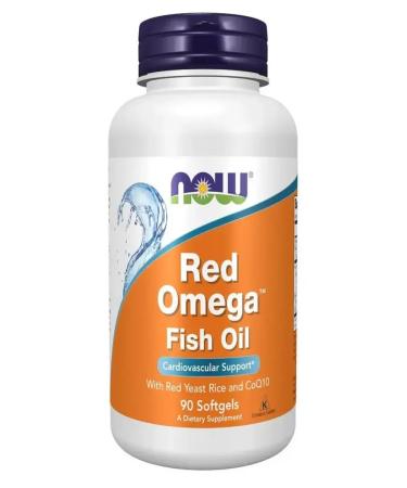 Now Red Omega 90 Capsules