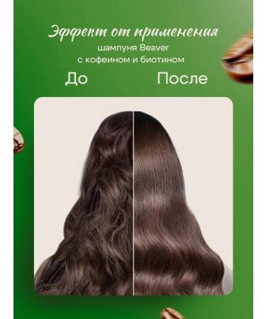 Beaver Hair shampoo with biotin and caffeine 730 ml - Buy Online on GoSupps.com