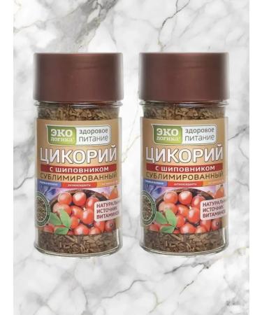 Ecology Chicory with rose hips 85 g x 2 pcs - Buy Online on GoSupps.com