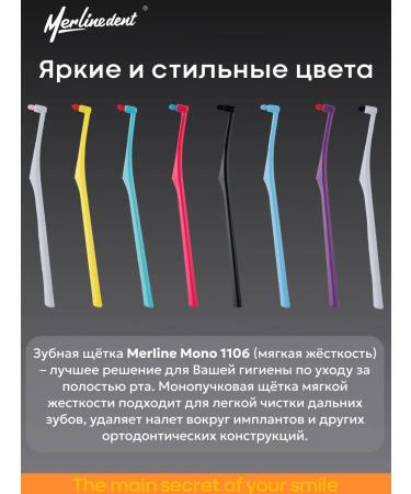 MerlineDent Set 2 pcs. MONOWER TOPIC BRIED 1106 Color B+B - Buy Online on GoSupps.com