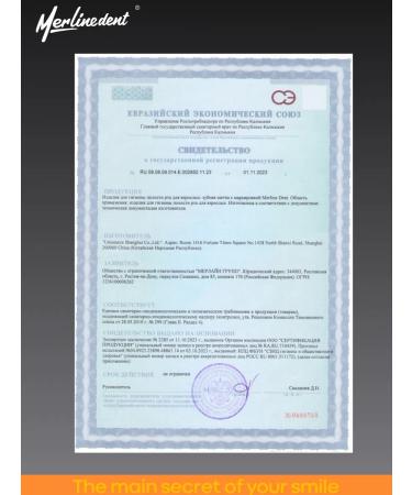 MerlineDent Set 2 pcs. MONOWER TOPIC BRIED 1106 Color B+B - Buy Online on GoSupps.com