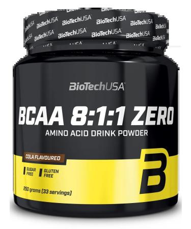 BioTechUSA Amino acids BCAA 8 1 1 Zero 250 g. Cola