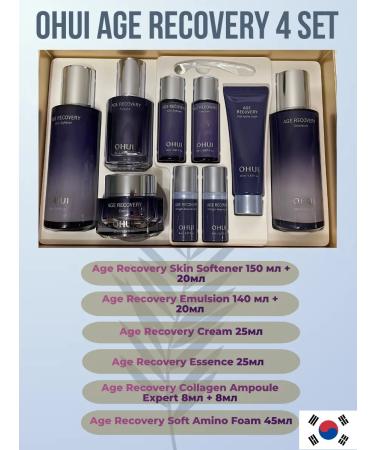 OHUIAgeRecovery O Hui Age Recovery 4p Set set of Korean face cosmetics