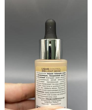 EVELINE Tonal base Liquid Control tone 010 Light Beige - Buy Online on GoSupps.com