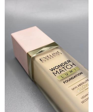 EVELINE Exclusive tonal base Wonder Match Lumi 10 Vanilla - Buy Online on GoSupps.com