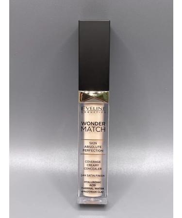 EVELINE Concealer with hyaluronic acid Wonder Match 25 Light Beige - Buy Online on GoSupps.com