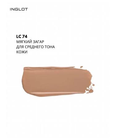 INGLOT Mating tonal face base HD Perfect Coverup 74 - Buy Online on GoSupps.com