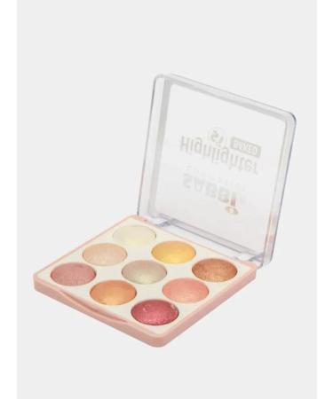 Highlighter for the face and body baked