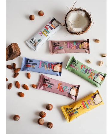 Protein bars BITE Pistachi 12 pcs x 50g - Buy Online on GoSupps.com