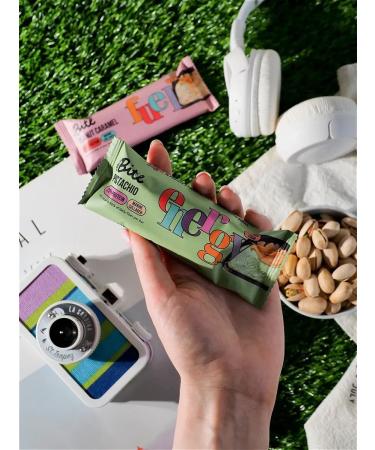 Protein bars BITE Pistachi 12 pcs x 50g - Buy Online on GoSupps.com