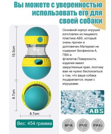 A toy-heading toy for dogs adjustable treating of treats - Buy Online on GoSupps.com