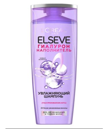 L'OREAL Elsev hair shampoo 400 ml hyaluron moisturizing - Buy Online on GoSupps.com