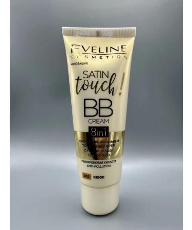EVELINE Multifunctional tonal cream Satin Touch BB 8V1 002