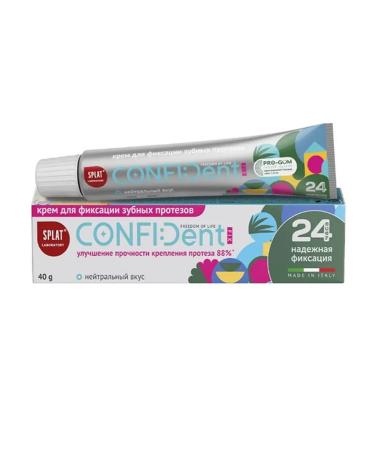 Splatensis Factory Confident Fix Cream D tooth prostheses 2pcs 20