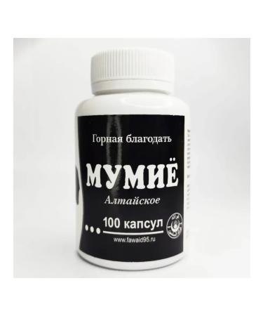 Mumiyo Mountain Grace Altai Mummy natural in capsules - Buy Online on GoSupps.com