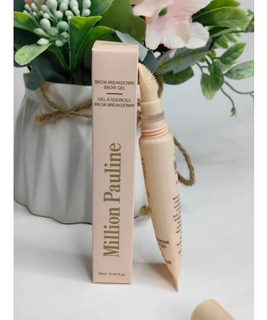 MILLION PAULINE Eyebrow laying gel fixing with a built -in brush - Buy Online on GoSupps.com