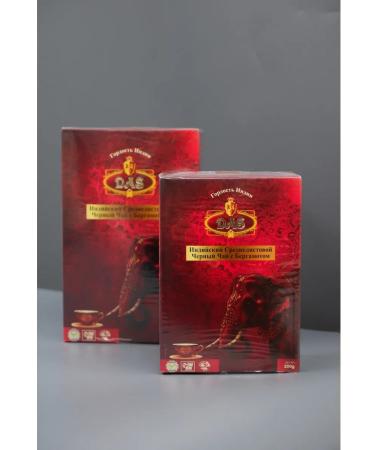 DAS India Indian tea is black medium -sized with bergamot SP 200GR - Buy Online on GoSupps.com