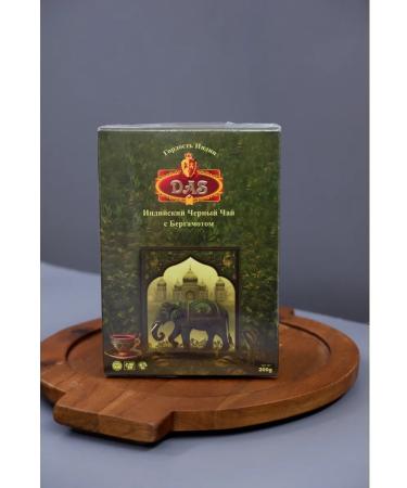 DAS India Indian tea black medium -sized fbop with bergamot 200g - Buy Online on GoSupps.com