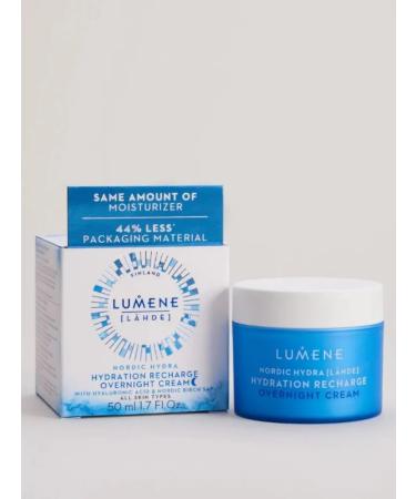 Lumene Facial cream night lahde moisturizing and recovery 50 ml - Buy Online on GoSupps.com