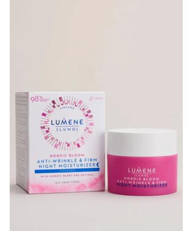 Lumene Night cream Nordic Bloom Lumo anti -aging 50 ml - Buy Online on GoSupps.com