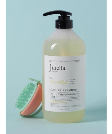 JMELLA Mettlemate lime shampoo and Basil 1000ml Lime & Basil