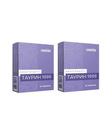 LEKOLIKE Taurin 60 tablets 2 pcs