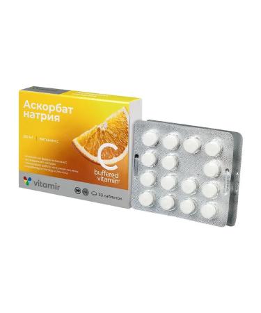 VITAMIR Sodium Ascorbat 30 tablets 3 pcs - Buy Online on GoSupps.com