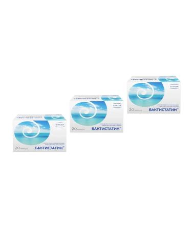 KRAFT LLC Baktistatin 20 capsules 3 pcs