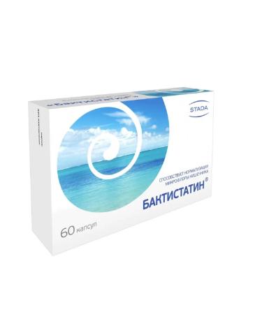 KRAFT LLC Baktistatin 60 capsules 2 pcs - Buy Online on GoSupps.com