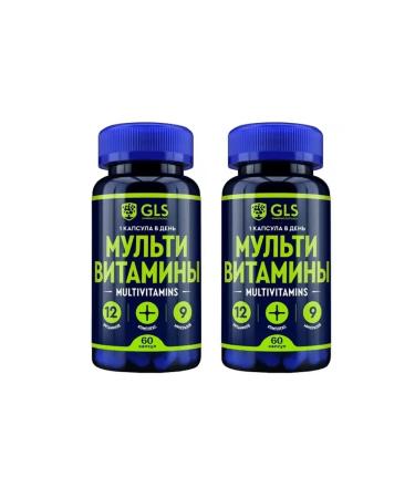 Global Healthcare LLC Multivitamins 12+9 60 capsules 2 pcs