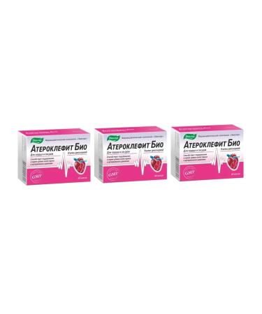 Evalar Atheroclefit bio 60 capsules 3 pcs