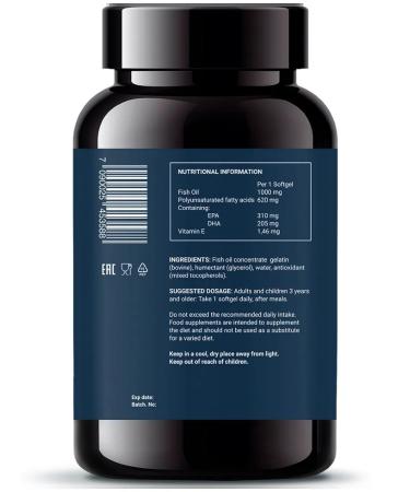 Pharmatech AS Omega-3 forte 60 capsules 2 pcs - Buy Online on GoSupps.com