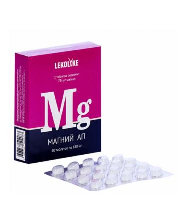LEKOLIKE Magnesium AP 60 tablets 2 pcs - Buy Online on GoSupps.com