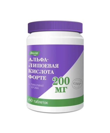 Evalar Alpha-lipoic acid 60 tablets 2 pcs - Buy Online on GoSupps.com