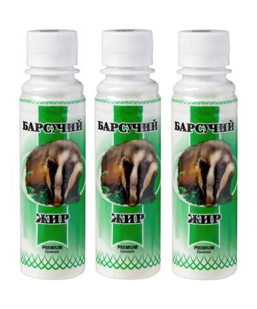 Badger fat premium 120ml 3 pcs
