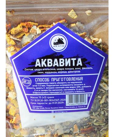 Grandfather Altai Tincture Aquavit is a set of herbs and spices 1 pc - Buy Online on GoSupps.com