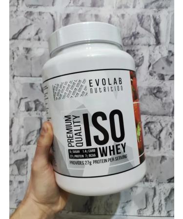 Evolab Nutrition ISO WHEY WHEL WHETENTEN ISOLE BLOW 908 grams - Buy Online on GoSupps.com