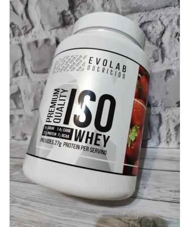 Evolab Nutrition Whey isolated protein ISO Whey Banana 908 grams - Buy Online on GoSupps.com