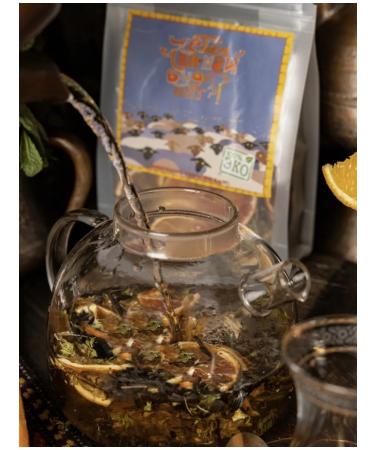 Fruit-grass natural tea "Orange collection" - Buy Online on GoSupps.com