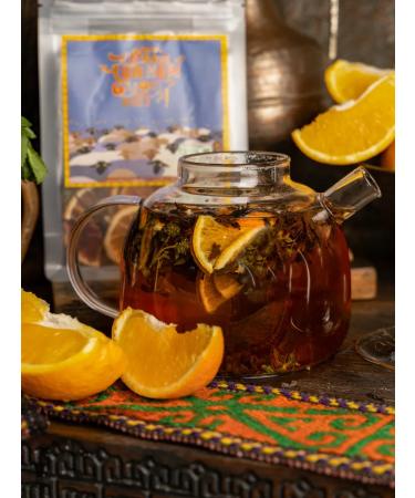 Fruit-grass natural tea "Orange collection" - Buy Online on GoSupps.com