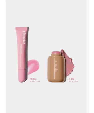 Rhode Cream blush and lip glossy set - Buy Online on GoSupps.com