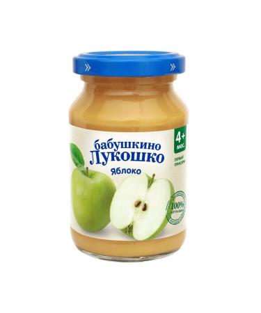 grandma's basket Puree apple 4+months 190 g (6 pieces) - Buy Online on GoSupps.com
