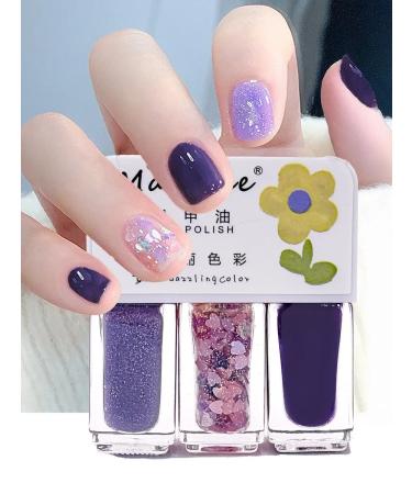 MAXFINE CREATE Lacquer for water -based children for girls 3 in 1