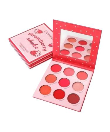 FARRES cosmetics Eye Shadows 9 shades of Strawberry Shake - Buy Online on GoSupps.com